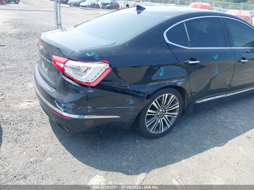 2016 KIA CADENZA PREMIUM KNALN4D7XG5211374
