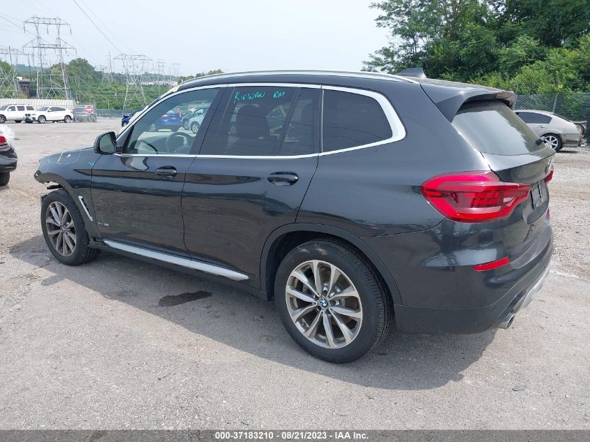 2018 BMW X3 XDRIVE30I - 5UXTR9C54JLC81980