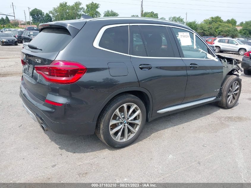 2018 BMW X3 XDRIVE30I - 5UXTR9C54JLC81980