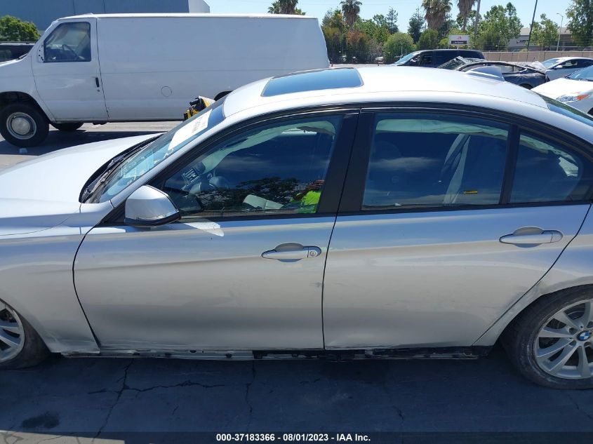 2018 BMW 3 SERIES 320I - WBA8E1G50JNU91599