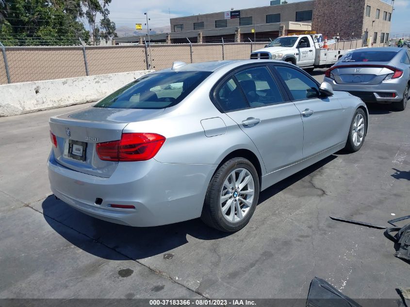 2018 BMW 3 SERIES 320I - WBA8E1G50JNU91599