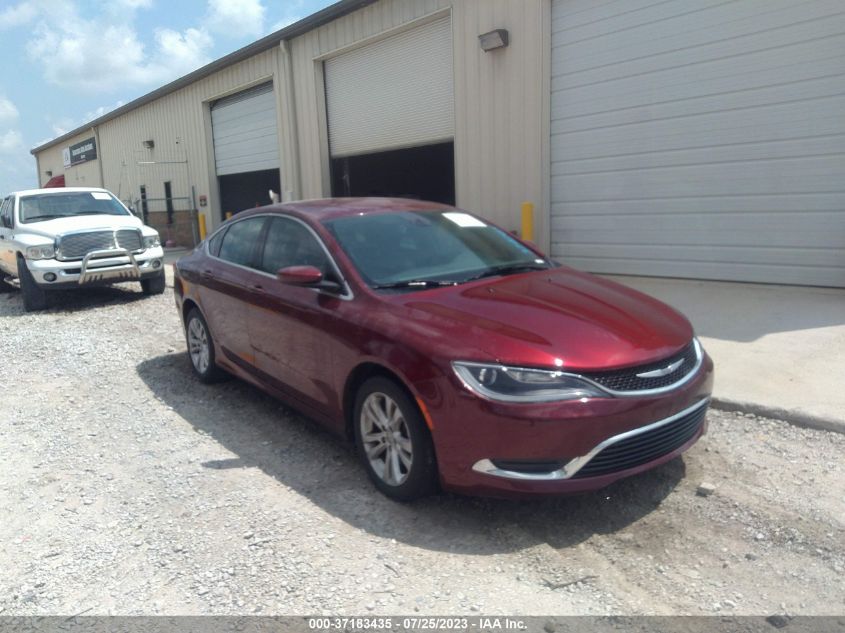 2015 CHRYSLER 200 LIMITED - 1C3CCCAB4FN707804