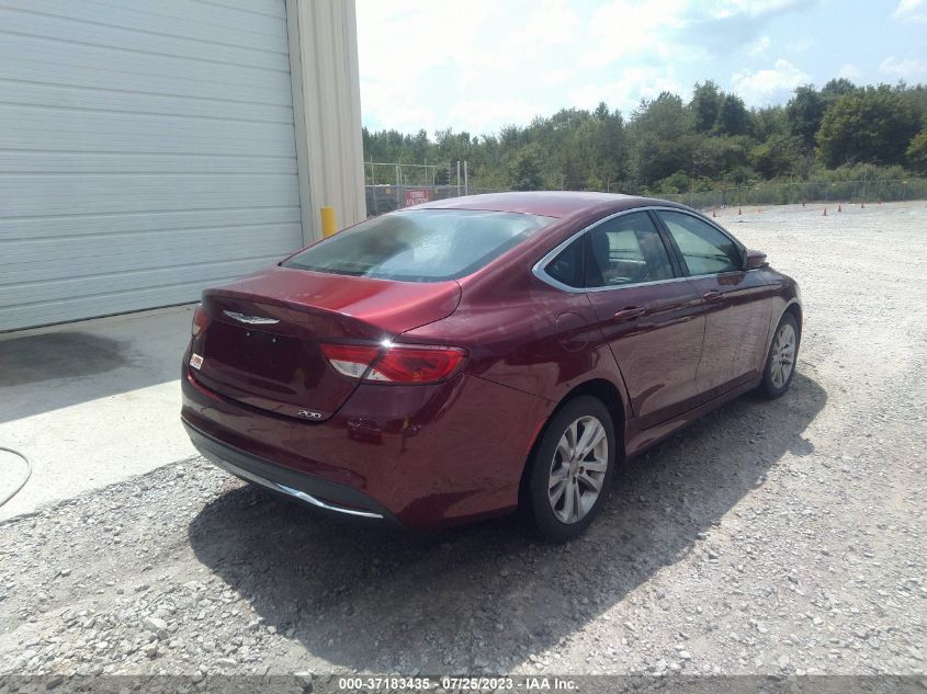 2015 CHRYSLER 200 LIMITED - 1C3CCCAB4FN707804
