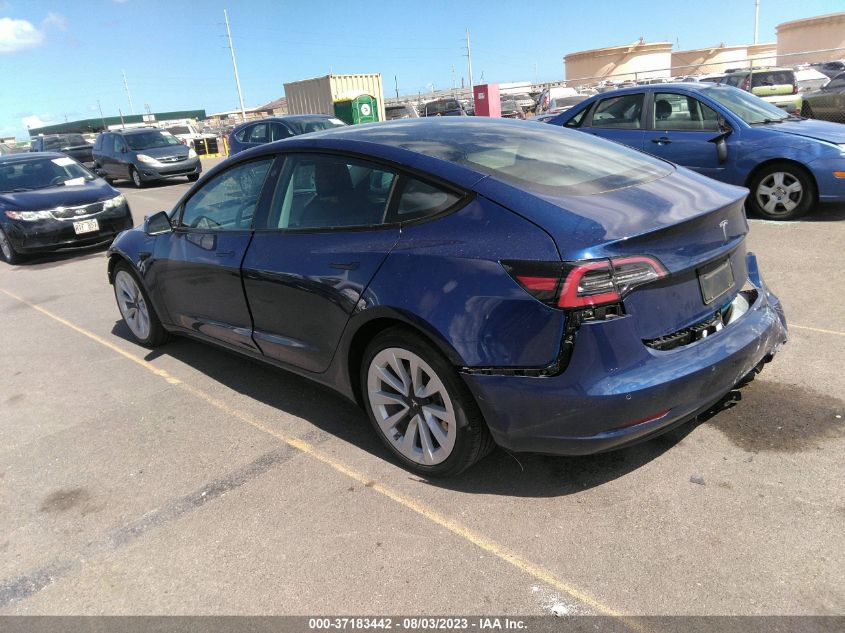 2021 TESLA MODEL 3 STANDARD RANGE PLUS - 5YJ3E1EA7MF082788