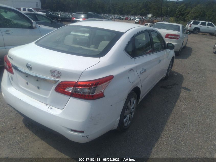 2015 NISSAN SENTRA S - 3N1AB7AP5FY228788