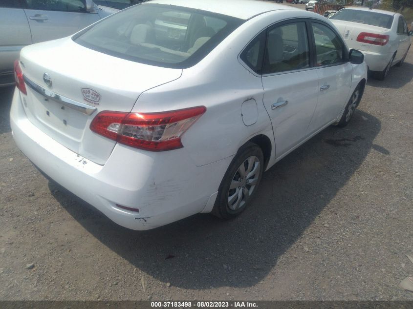 2015 NISSAN SENTRA S - 3N1AB7AP5FY228788