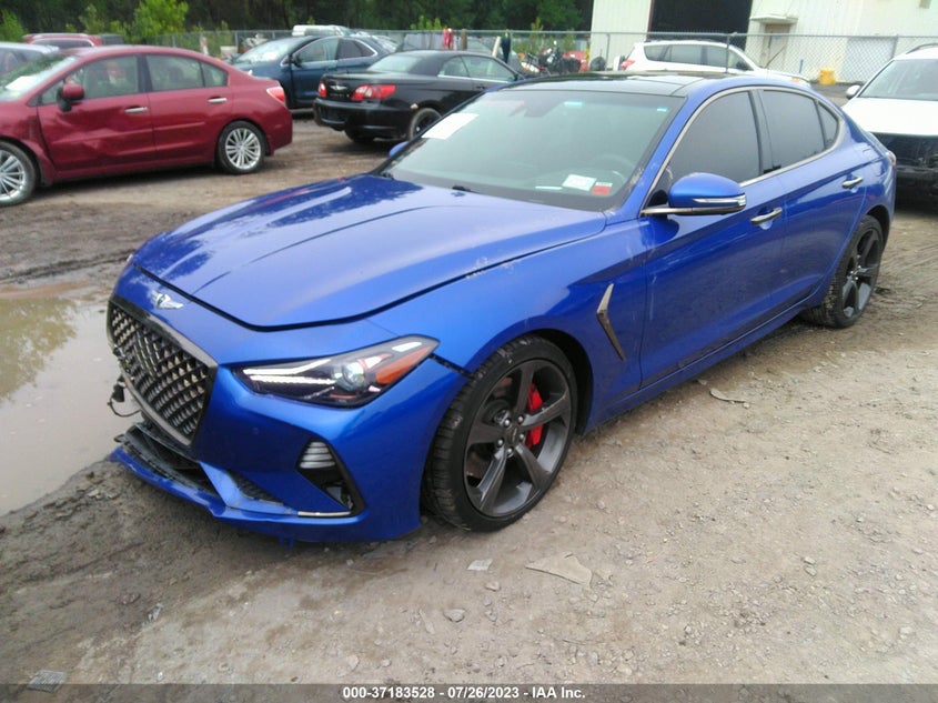 VIN KMTG34LE9LU050754 2020 GENESIS G70 3.3T