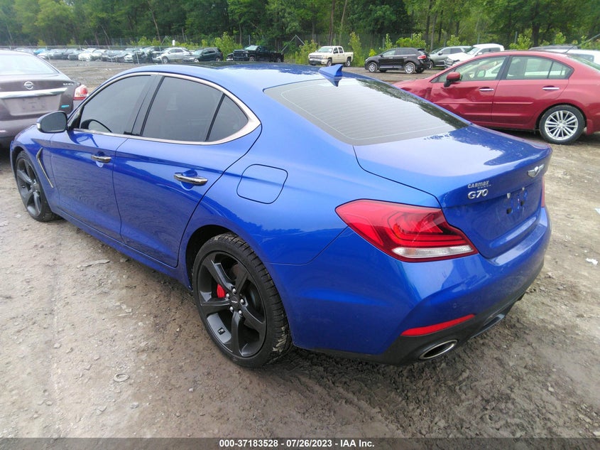 VIN KMTG34LE9LU050754 2020 GENESIS G70 3.3T