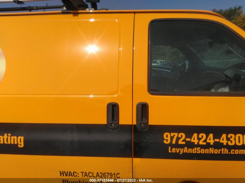2019 CHEVROLET EXPRESS CARGO VAN - 1GCWGAFP7K1181420