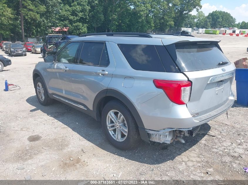 2022 FORD EXPLORER XLT - 1FMSK8DH1NGB05013