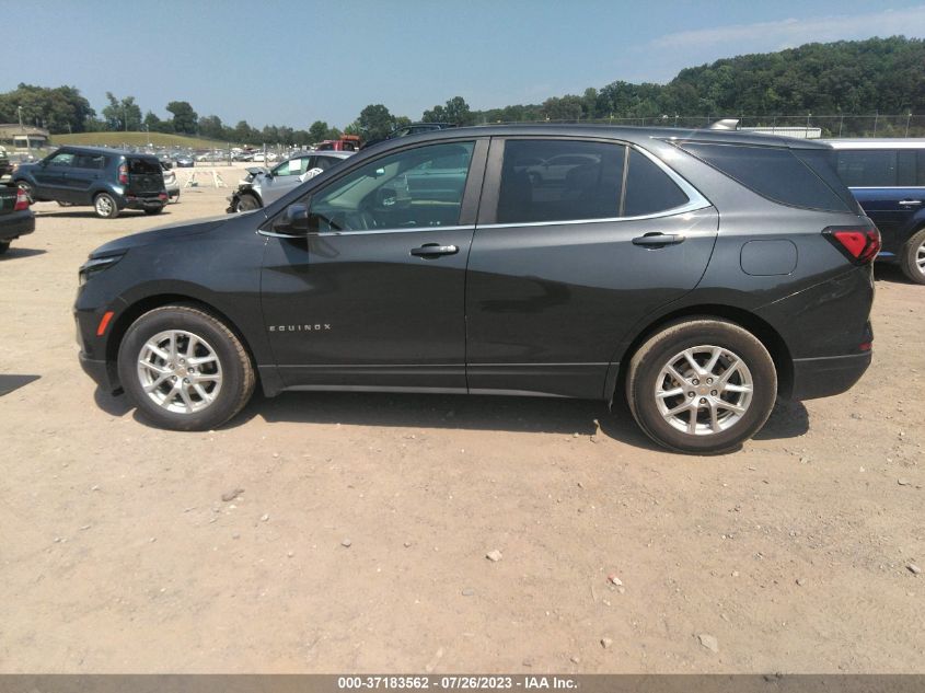2022 CHEVROLET EQUINOX LT - 2GNAXJEV0N6113589