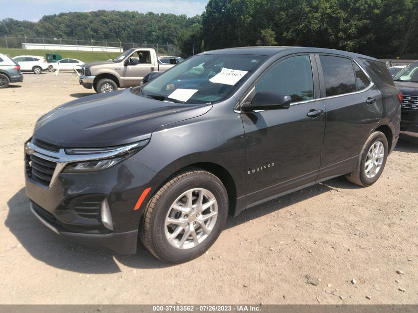 2022 CHEVROLET EQUINOX LT - 2GNAXJEV0N6113589