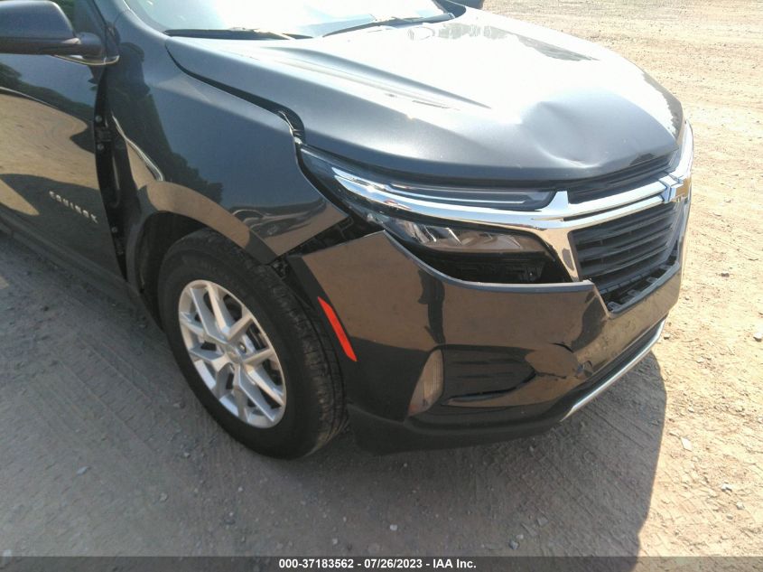 2022 CHEVROLET EQUINOX LT - 2GNAXJEV0N6113589