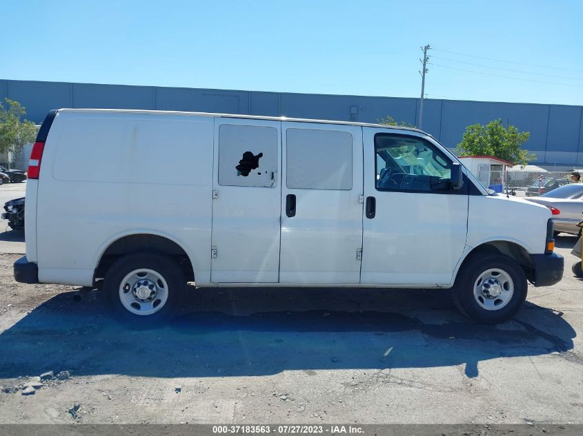 2016 CHEVROLET EXPRESS CARGO VAN - 1GCWGAFF2G1245538