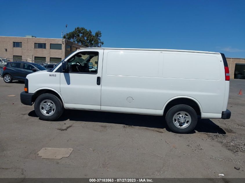2016 CHEVROLET EXPRESS CARGO VAN - 1GCWGAFF2G1245538