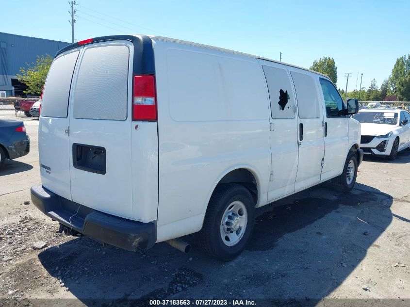 2016 CHEVROLET EXPRESS CARGO VAN - 1GCWGAFF2G1245538