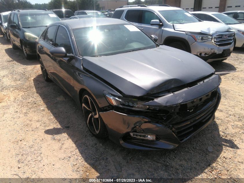 2020 HONDA ACCORD SEDAN SPORT - 1HGCV1F36LA075694