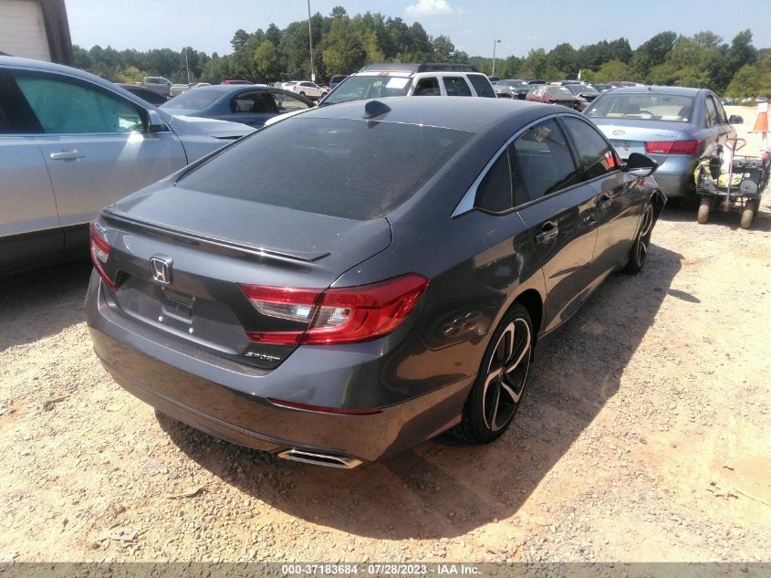 2020 HONDA ACCORD SEDAN SPORT - 1HGCV1F36LA075694