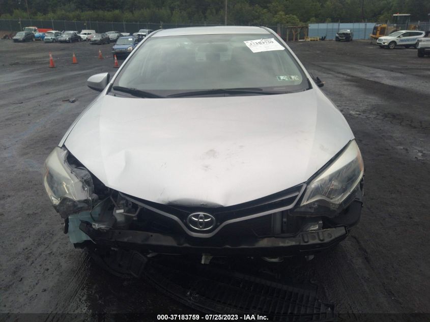 2016 TOYOTA COROLLA LE - 2T1BURHE0GC656667