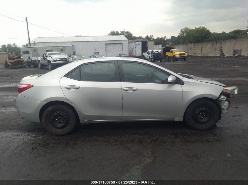 2016 TOYOTA COROLLA LE - 2T1BURHE0GC656667