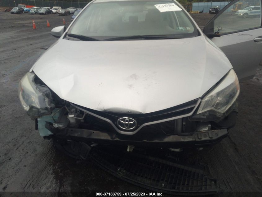 2016 TOYOTA COROLLA LE - 2T1BURHE0GC656667