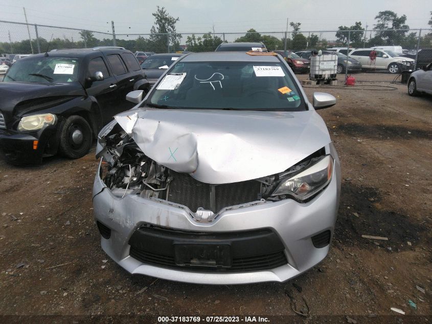 2014 TOYOTA COROLLA L/LE/S/S PLUS/LE PLUS - 5YFBURHE5EP014538