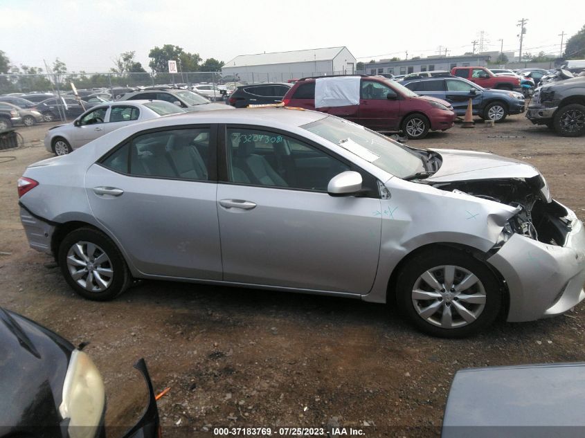 2014 TOYOTA COROLLA L/LE/S/S PLUS/LE PLUS - 5YFBURHE5EP014538