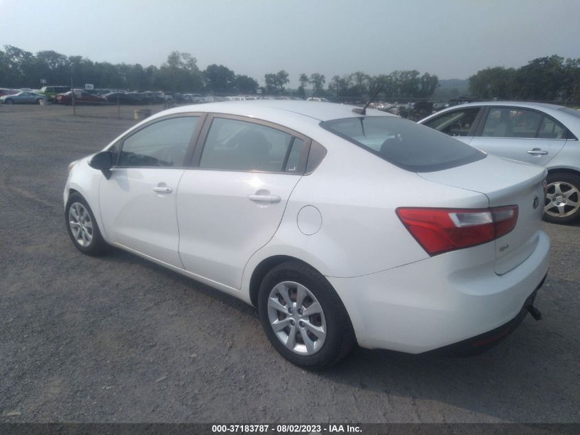 2014 KIA RIO LX - KNADM4A3XE6327206