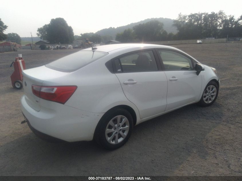 2014 KIA RIO LX - KNADM4A3XE6327206