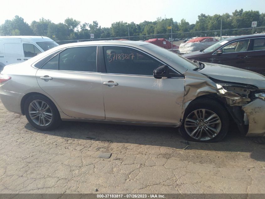 2015 TOYOTA CAMRY XLE/SE/LE/XSE - 4T1BF1FK0FU481838
