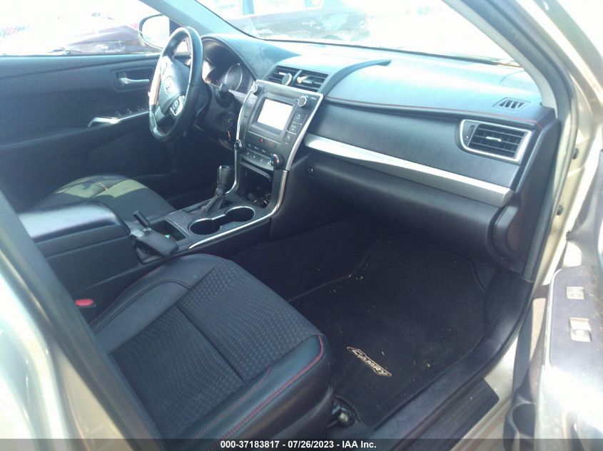 2015 TOYOTA CAMRY XLE/SE/LE/XSE - 4T1BF1FK0FU481838