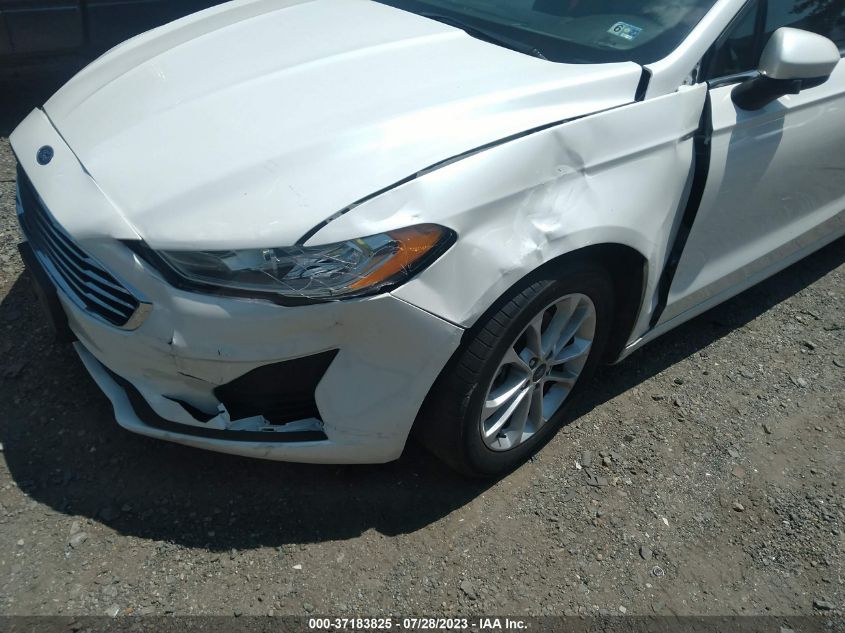 2020 FORD FUSION SE - 3FA6P0HD9LR105076