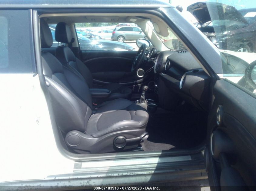 2013 MINI COOPER HARDTOP S - WMWSV3C52DT394315