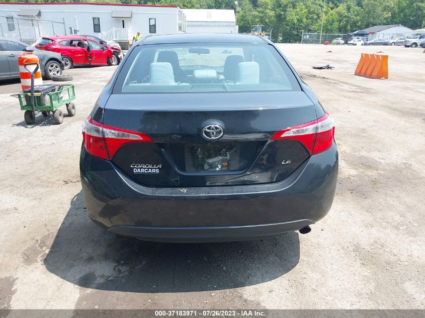 2016 TOYOTA COROLLA L/LE/LE PLS/PRM/S/S PLS - 2T1BURHEXGC606830