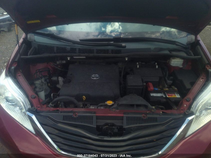 2013 TOYOTA SIENNA LE - 5TDKK3DC3DS372007