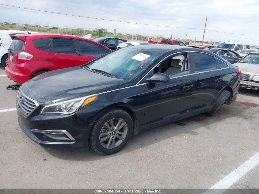 2015 HYUNDAI SONATA SE - 5NPE24AFXFH256961