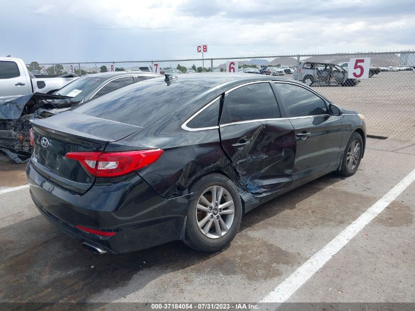 2015 HYUNDAI SONATA SE - 5NPE24AFXFH256961