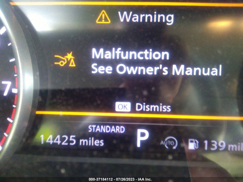 2022 NISSAN PATHFINDER SL - 5N1DR3CB7NC273671