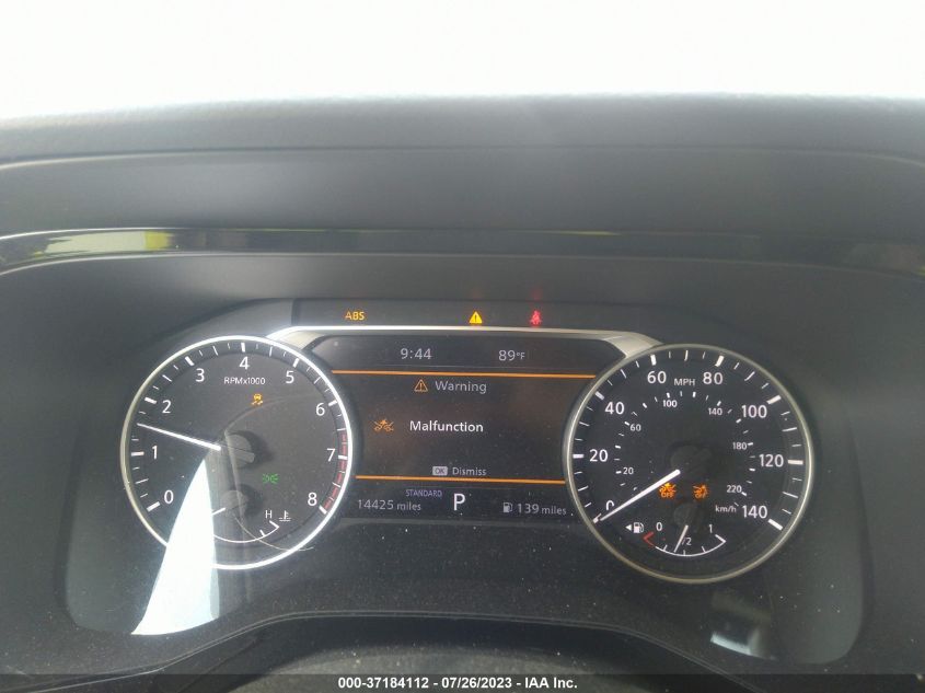 2022 NISSAN PATHFINDER SL - 5N1DR3CB7NC273671