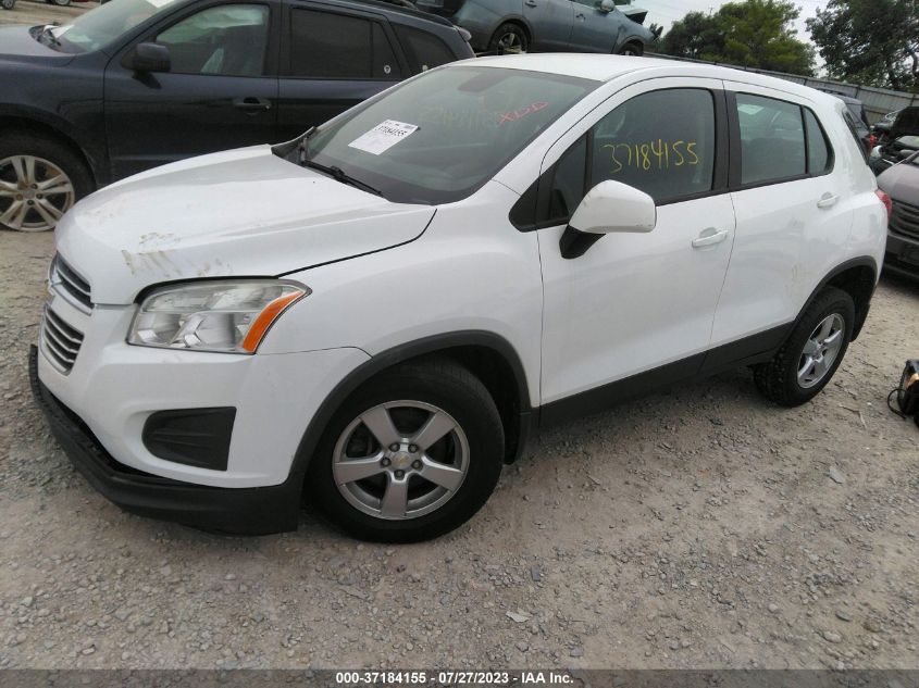 2016 CHEVROLET TRAX LS - 3GNCJNSB8GL274458
