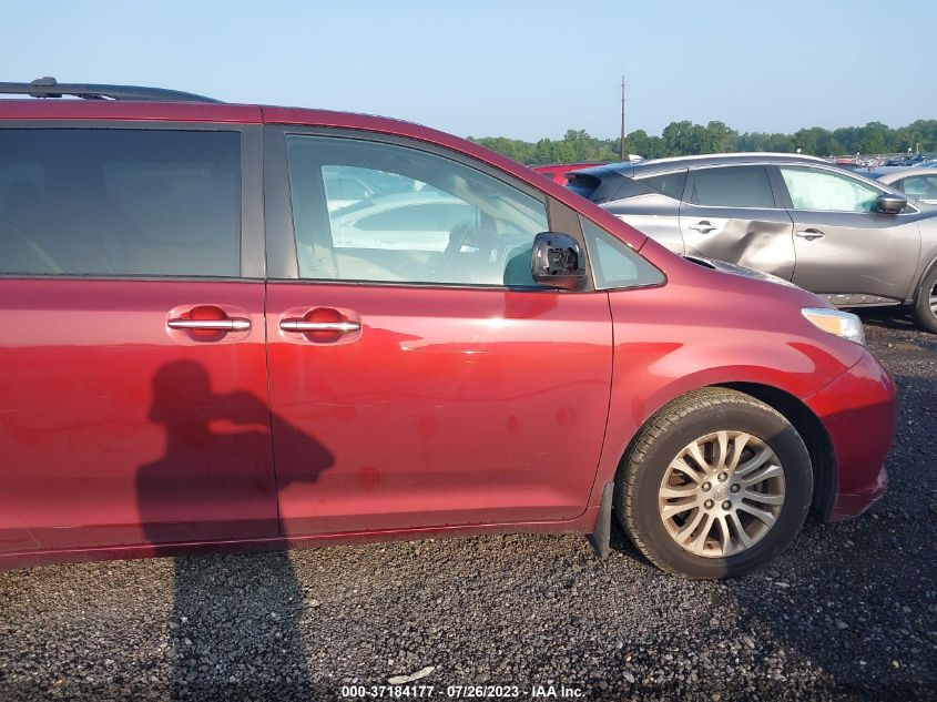 2016 TOYOTA SIENNA XLE/LIMITED - 5TDYK3DC2GS735606