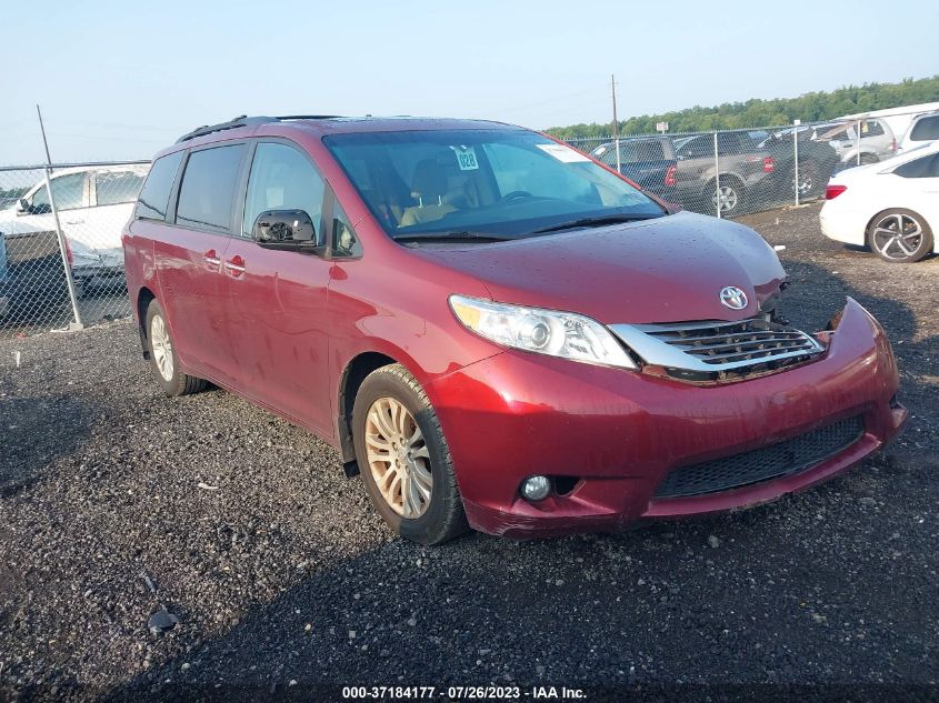 2016 TOYOTA SIENNA XLE/LIMITED - 5TDYK3DC2GS735606
