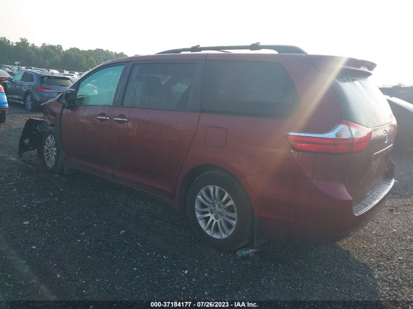 2016 TOYOTA SIENNA XLE/LIMITED - 5TDYK3DC2GS735606
