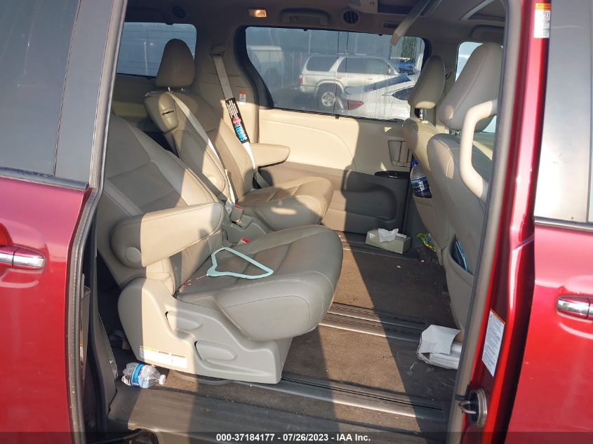 2016 TOYOTA SIENNA XLE/LIMITED - 5TDYK3DC2GS735606