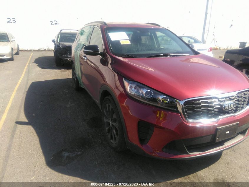 2019 KIA SORENTO S V6 - 5XYPGDA53KG584676