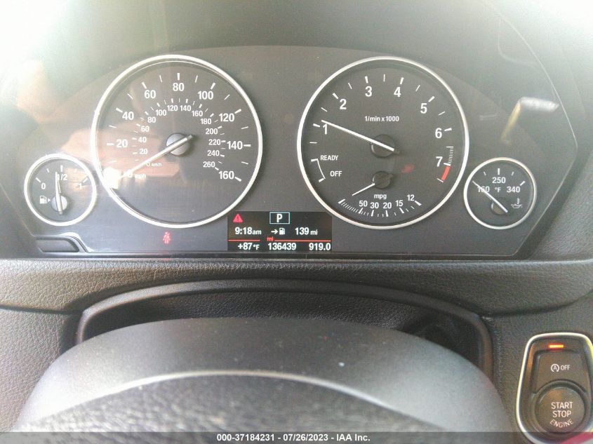2015 BMW 3 SERIES 328I XDRIVE - WBA3B3G53FNT68451