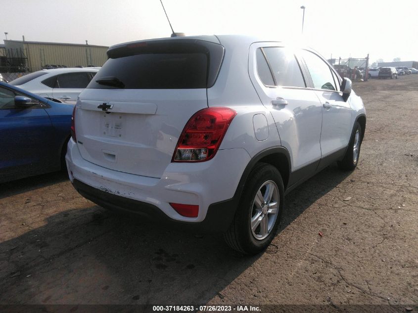 2019 CHEVROLET TRAX LS - 3GNCJKSBXKL406353