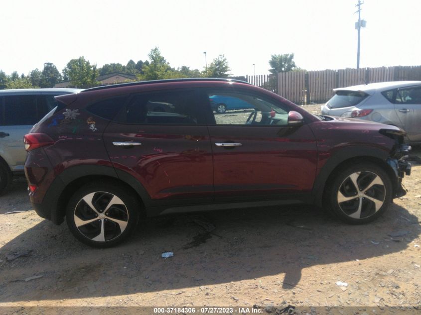 2016 HYUNDAI TUCSON LIMITED - KM8J3CA27GU087505