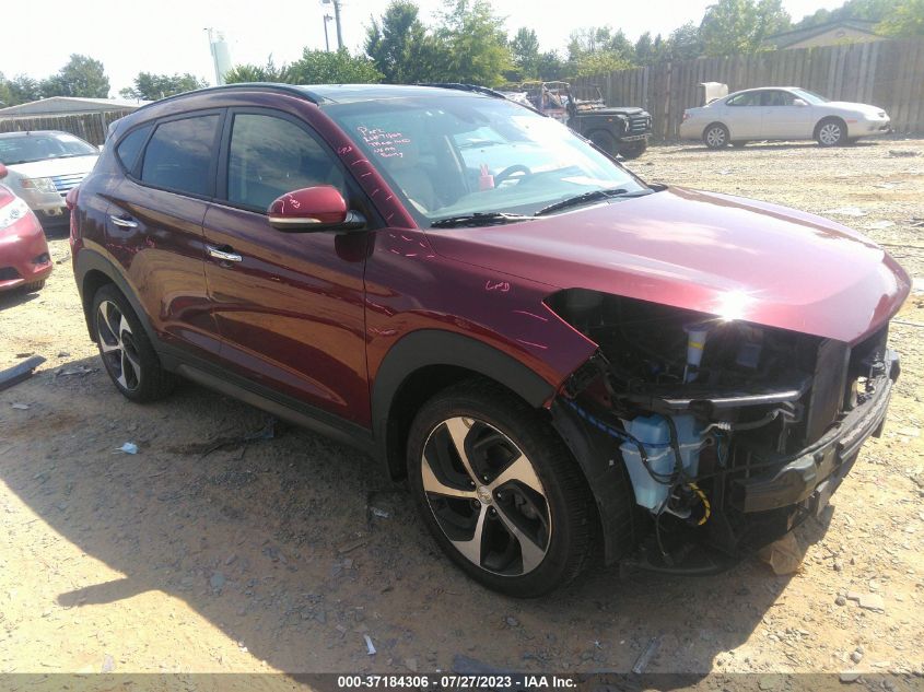 2016 HYUNDAI TUCSON LIMITED - KM8J3CA27GU087505