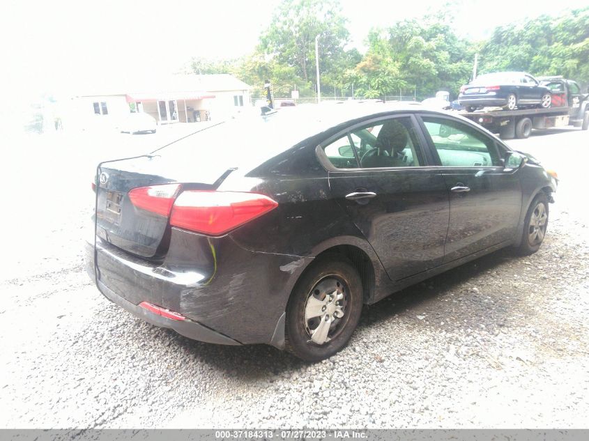 2016 KIA FORTE LX - KNAFX4A6XG5538716